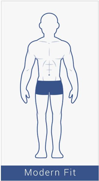 Modern Fit Body Type