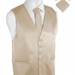 Pierre Cardin Champagne Tuxedo Vest