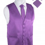 Pierre Cardin Lavender Tuxedo Vest