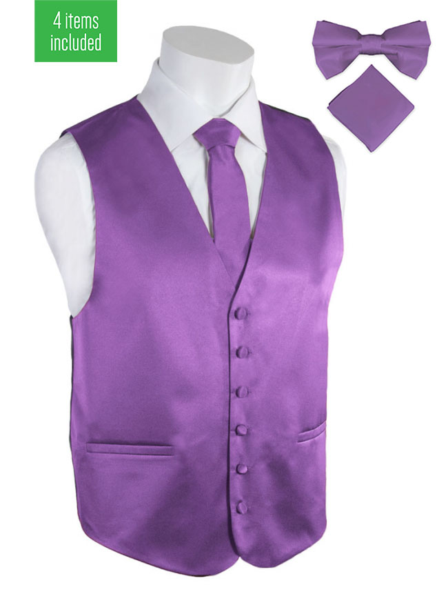 Pierre Cardin Lavender Tuxedo Vest Pierre Cardin Lavender Tuxedo Vest