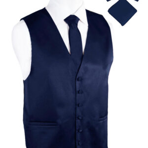 Pierre Cardin Navy Tuxedo Vest