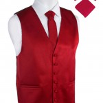 Pierre Cardin Red Tuxedo Vest