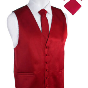 Pierre Cardin Red Tuxedo Vest