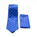 Blue Polka Dot Set