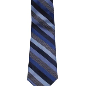 Blue Navy Stripped Tie