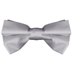 Pierre Cardin Silver Tuxedo Vest Bowtie