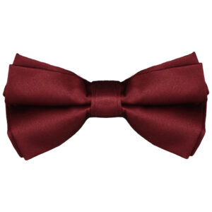 Pierre Cardin Burgundy Bow-Tie