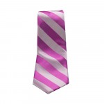 Dark Rose Solid Tie Front View