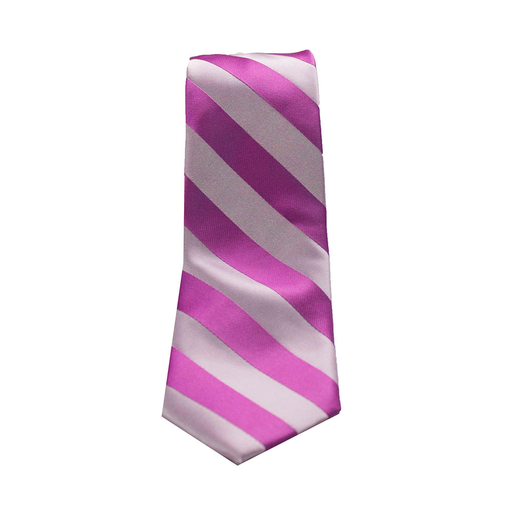 Dark Rose Solid Tie Front View