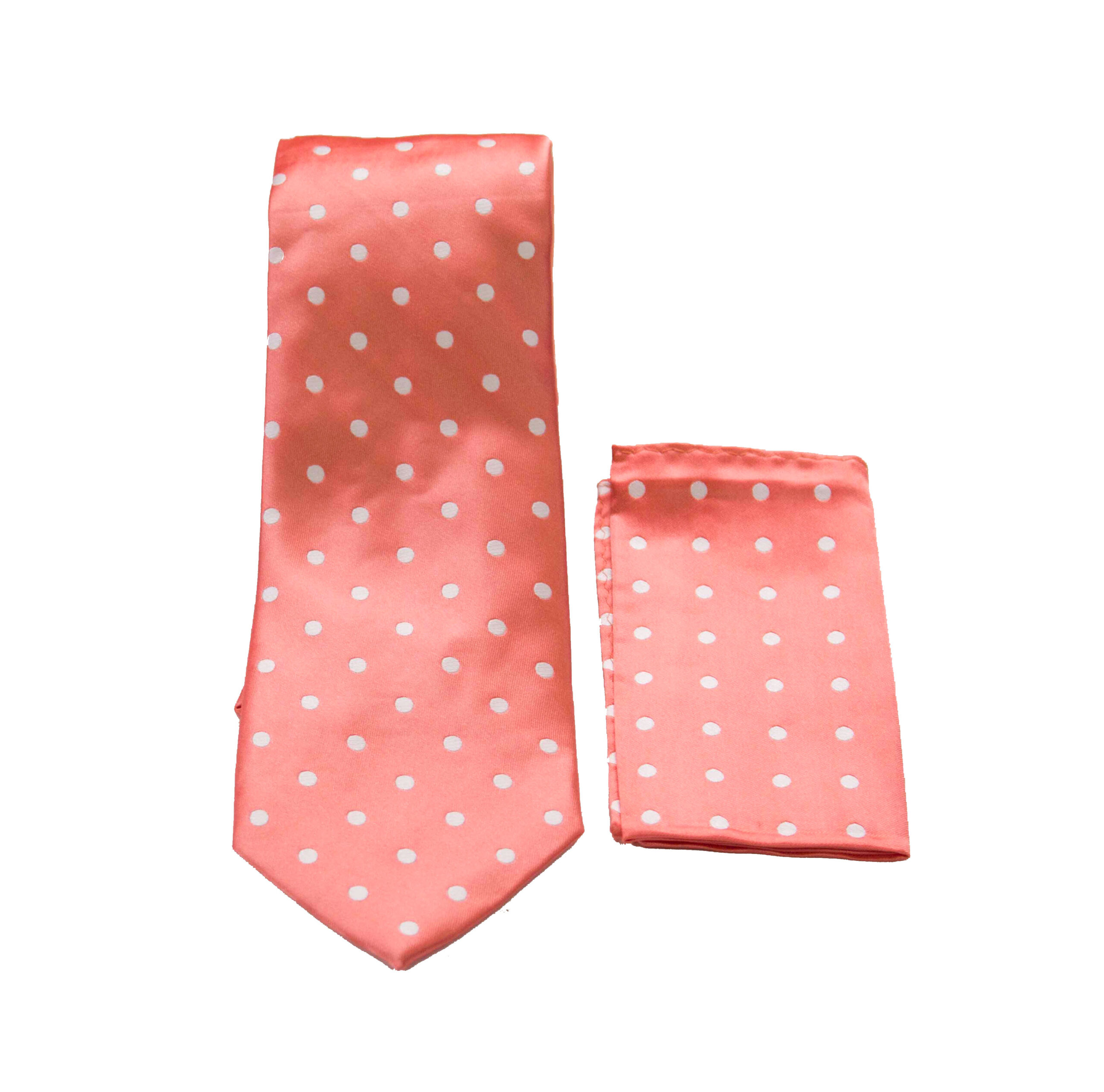 Orange Polka Dot Tie Set Orange Polka Dot Tie Set