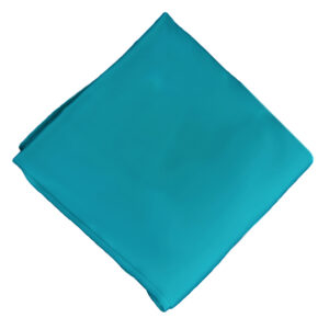 Pierre Cardin Turquoise Tuxedo Vest Pocket Square