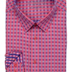 Marquis pink Fancy Dress Shirt-0