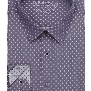 Marquis steel Fancy Dress Shirt-0