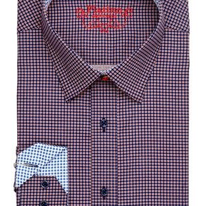 Marquis red Fancy Dress Shirt-0