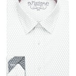 Marquis white Fancy Dress Shirt-0