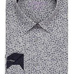 Marquis silver Fancy Dress Shirt-0