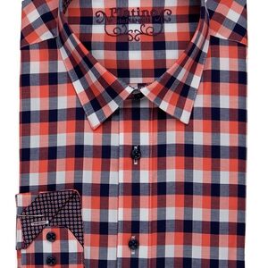 Marquis Coral Fancy Dress Shirt-0