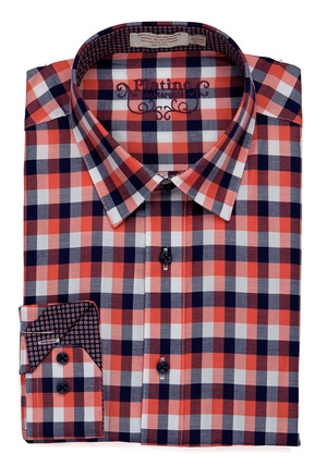 Marquis Coral Fancy Dress Shirt-0 Marquis Coral Fancy Dress Shirt-0