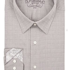 Marquis brown Fancy Dress Shirt-0