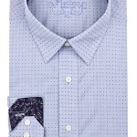 Marquis blue Fancy Dress Shirt-0