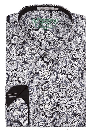 Marquis white Fancy Dress Shirt-0 Marquis white Fancy Dress Shirt-0