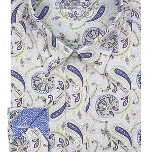 Marquis green Fancy Dress Shirt-0