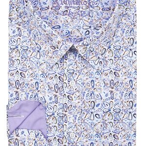 Marquis Blue Fancy Dress Shirt-0