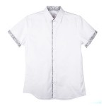 Marquis White Fancy Dress Shirt-0