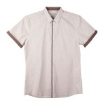 Marquis Tan Fancy Dress Shirt-0