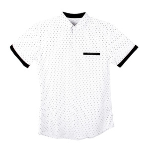 Marquis White Fancy Dress Shirt-0