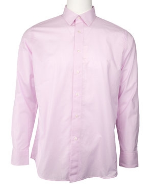 Marquis pink Yarn-Dyed Fancy Check Shirt-0 Marquis pink Yarn-Dyed Fancy Check Shirt-0
