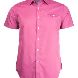 Marquis Magenta Woven Blended Cotton Shirt-0