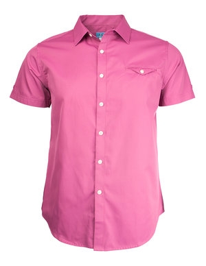 Marquis Magenta Woven Blended Cotton Shirt-0 Marquis Magenta Woven Blended Cotton Shirt-0