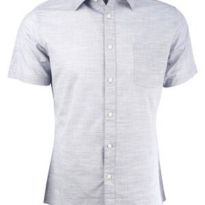 Marquis Slate Woven 100% Cotton Shirt-0