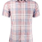 Marquis Red Woven 100% Cotton Shirt-0