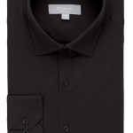 Platino Black Spandex Dress Shirt-0