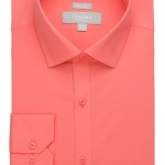 Platino Coral Spandex Dress Shirt-0
