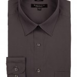 Charcoal Slim Fit Dress Shirt