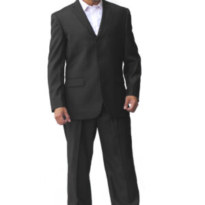 Essential Black Regular Fit Business Suit-45688
