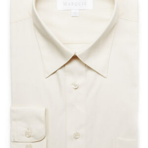 Ecru Slim Fit Dress Shirt-31902