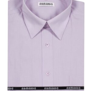 Lavender Armando Regular Fit Dress Shirt-0