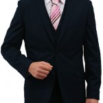 Faint Pinstripe Blue Ultra Slim Fit Two Button Suit