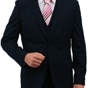 Faint Pinstripe Blue Ultra Slim Fit Two Button Suit