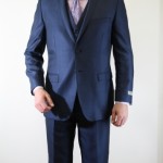 Dark Blue Ultra Slim Fit Two Button Suit