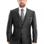 Black Ultra Slim Fit Two Button Suit