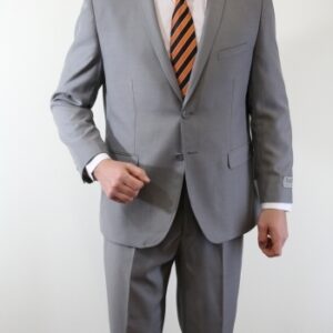 Gray Ultra Slim Fit Two Button Suit