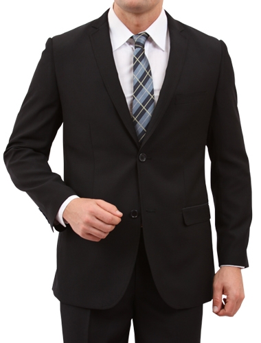 Black Ultra Slim Fit Two Button Suit Black Ultra Slim Fit Two Button Suit