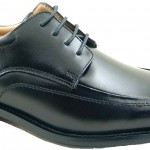 NXT Men Leather Bicycle Squared Toe Lace Up Derby Dress Shoes Black-0