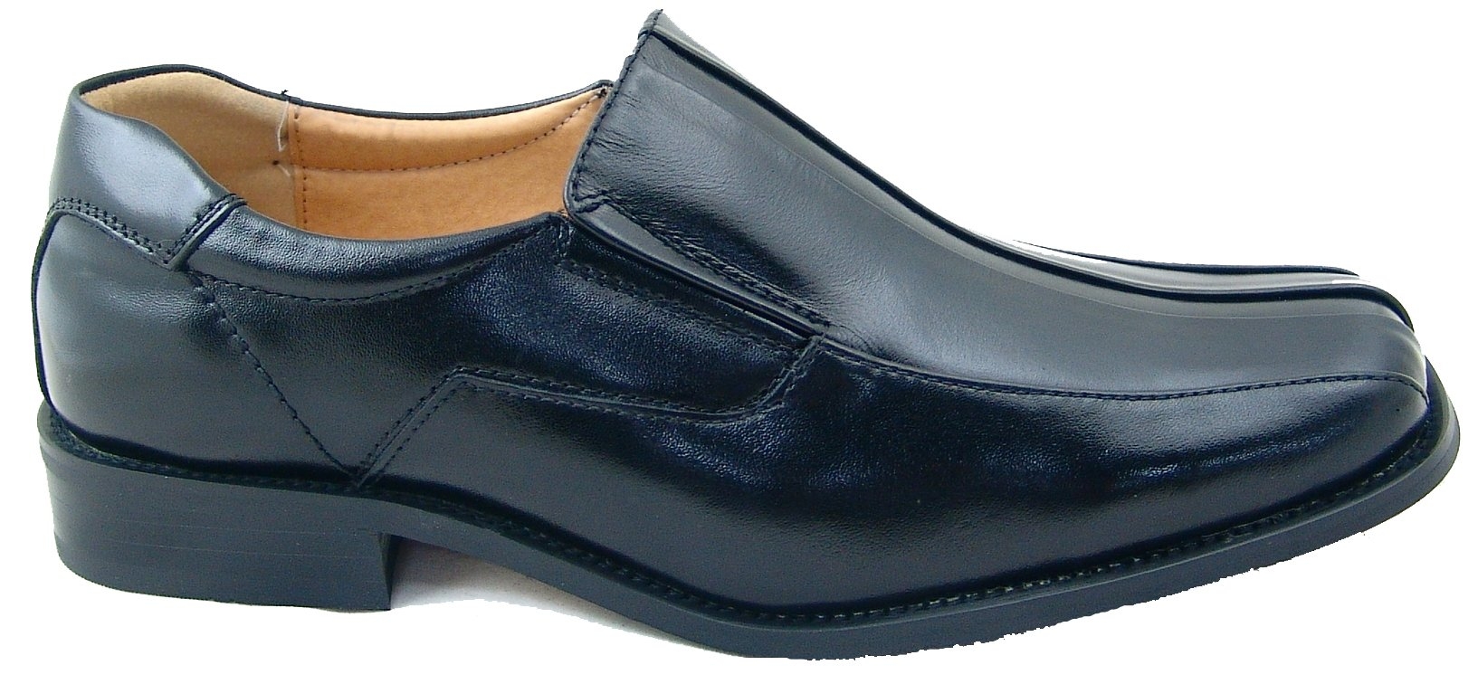 La Milano Black Leather U-Lace Shoe La Milano Black Leather U-Lace Shoe