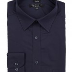 Navy Slim Fit Dress Shirt